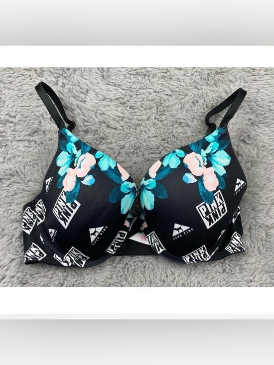 PINK Victoria's Secret Other - Pink Victoria’s Secret floral logo print wear everywhere push up bra